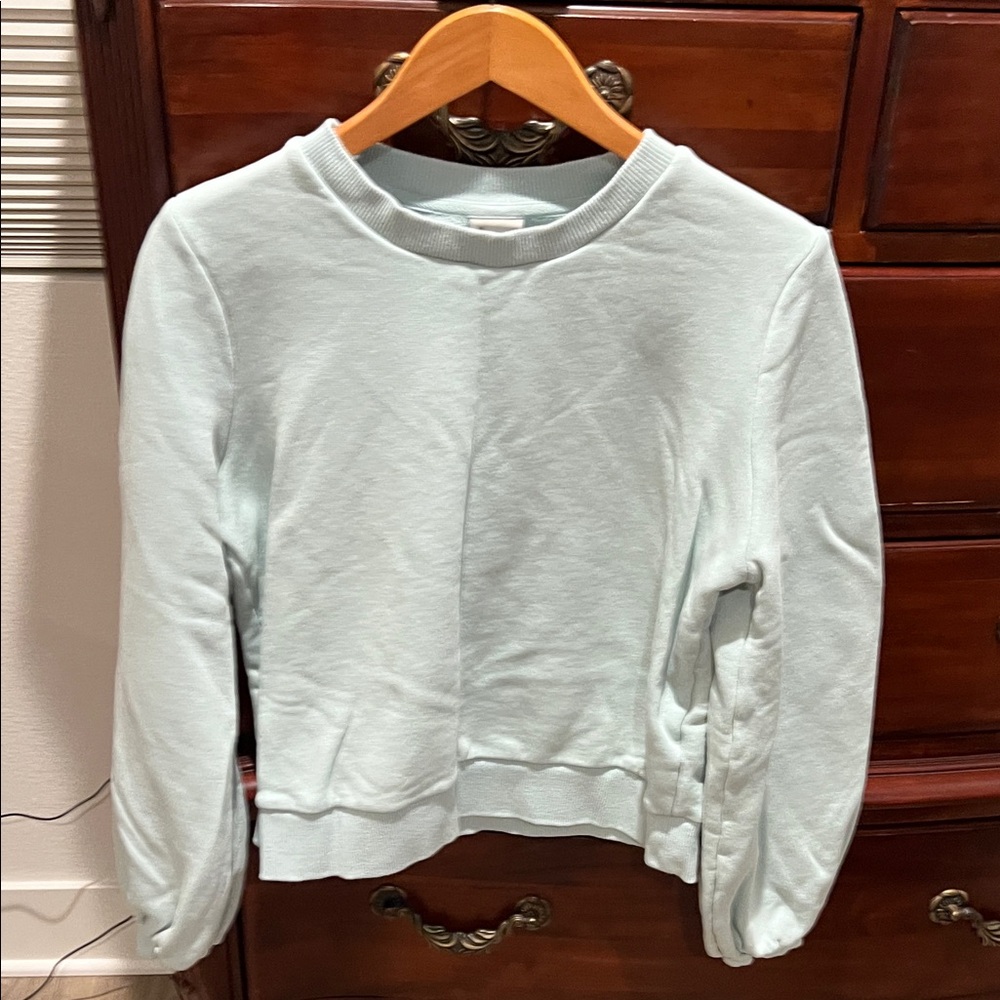 a new day Women's Soft Blue Sweatshirt